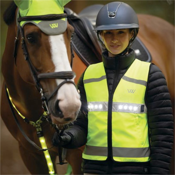 2025 Woof Wear LED Hi Vis Riding Vest WA0036-VZYE - Hi Viz